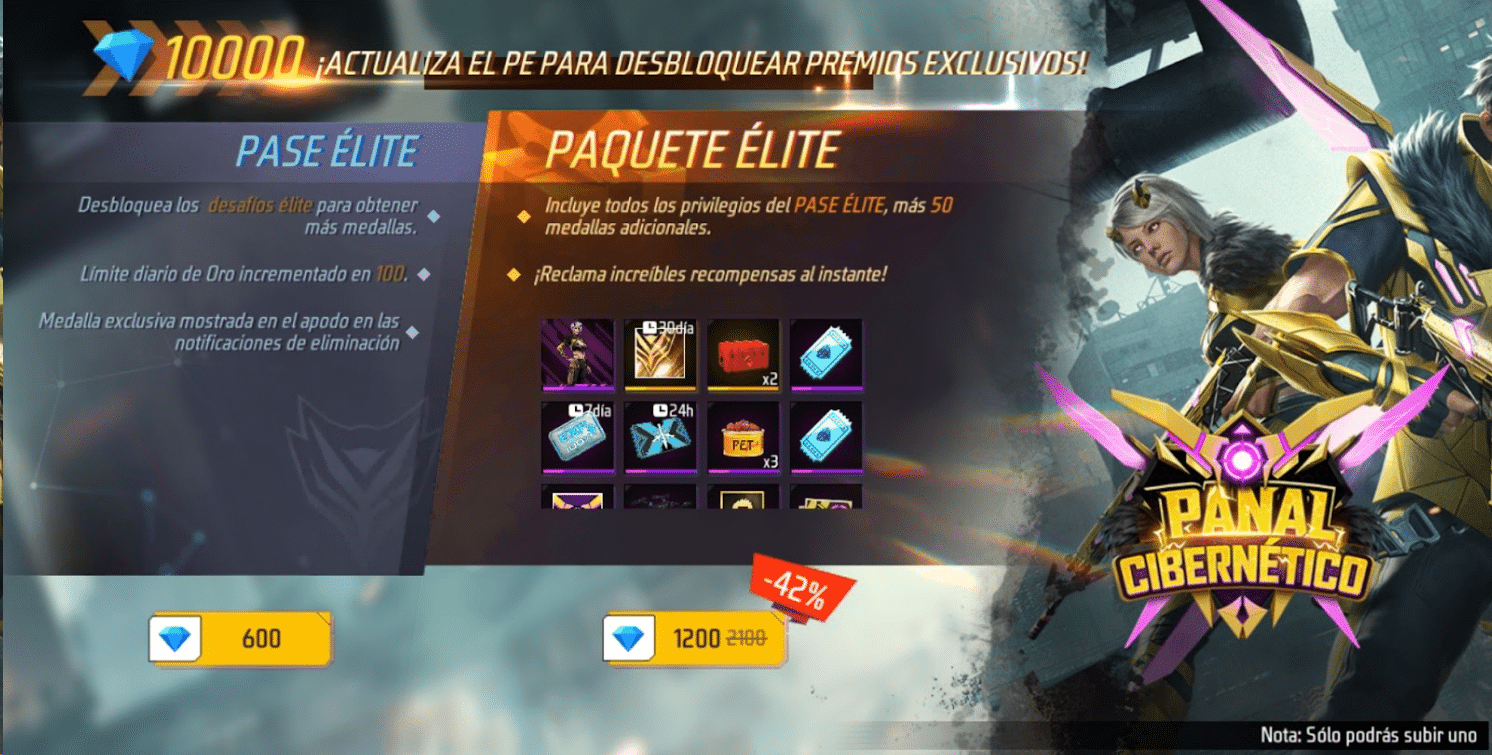 guia definitiva cuantos niveles tiene el pase elite de free fire